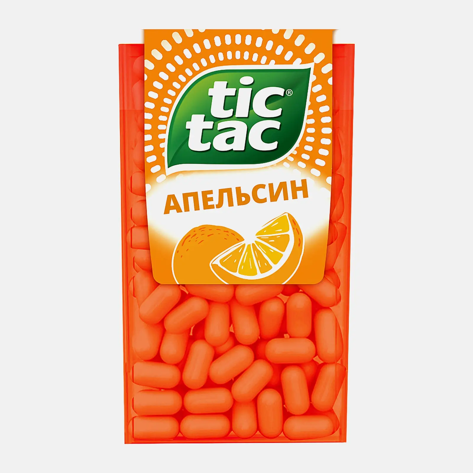 Драже освежающее Апельсин Tic Tac 49г