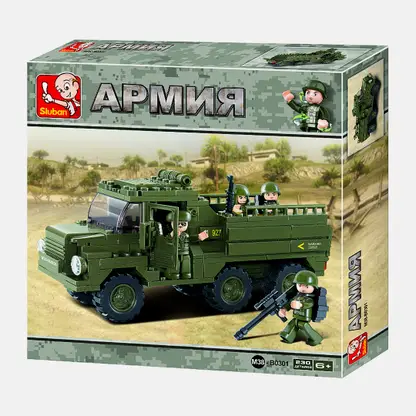 Конструктор армейская машина