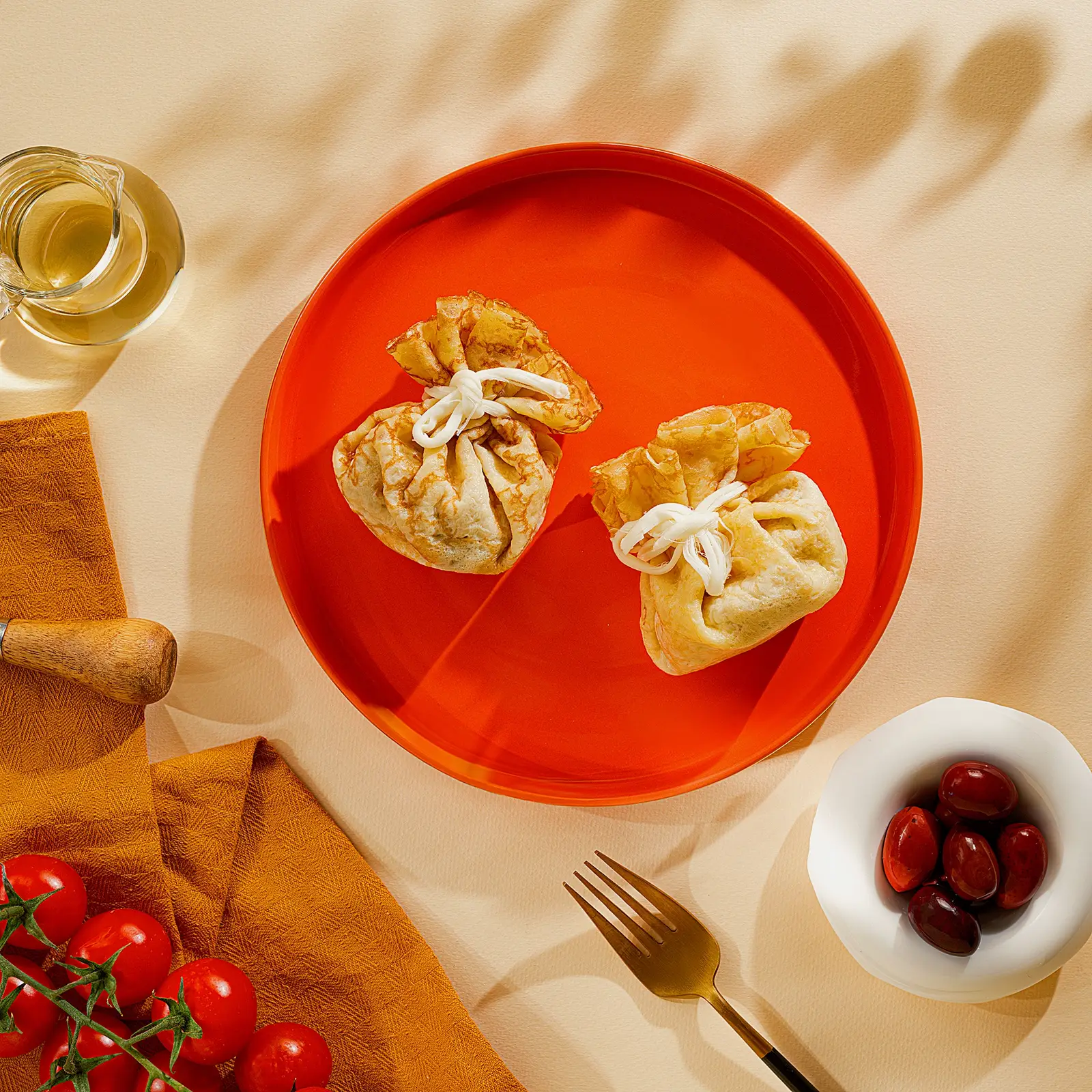 Изображение товара Блинчики Вилочка 8000099996 с начинкой жюльен