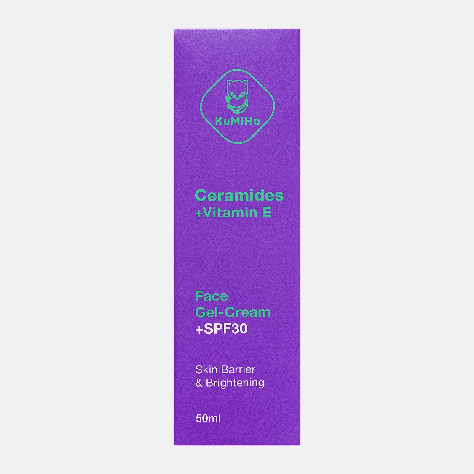 Увлажняющий крем-гель для лица SPF30 с витамином Е и церамидами Kumiho Fluid 50мл - фото 4