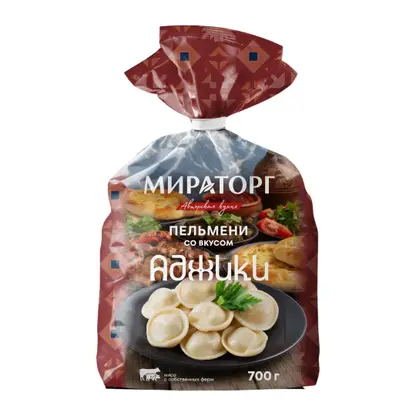 Изображение товара Пельмени со вкусом аджики Мираторг 700г