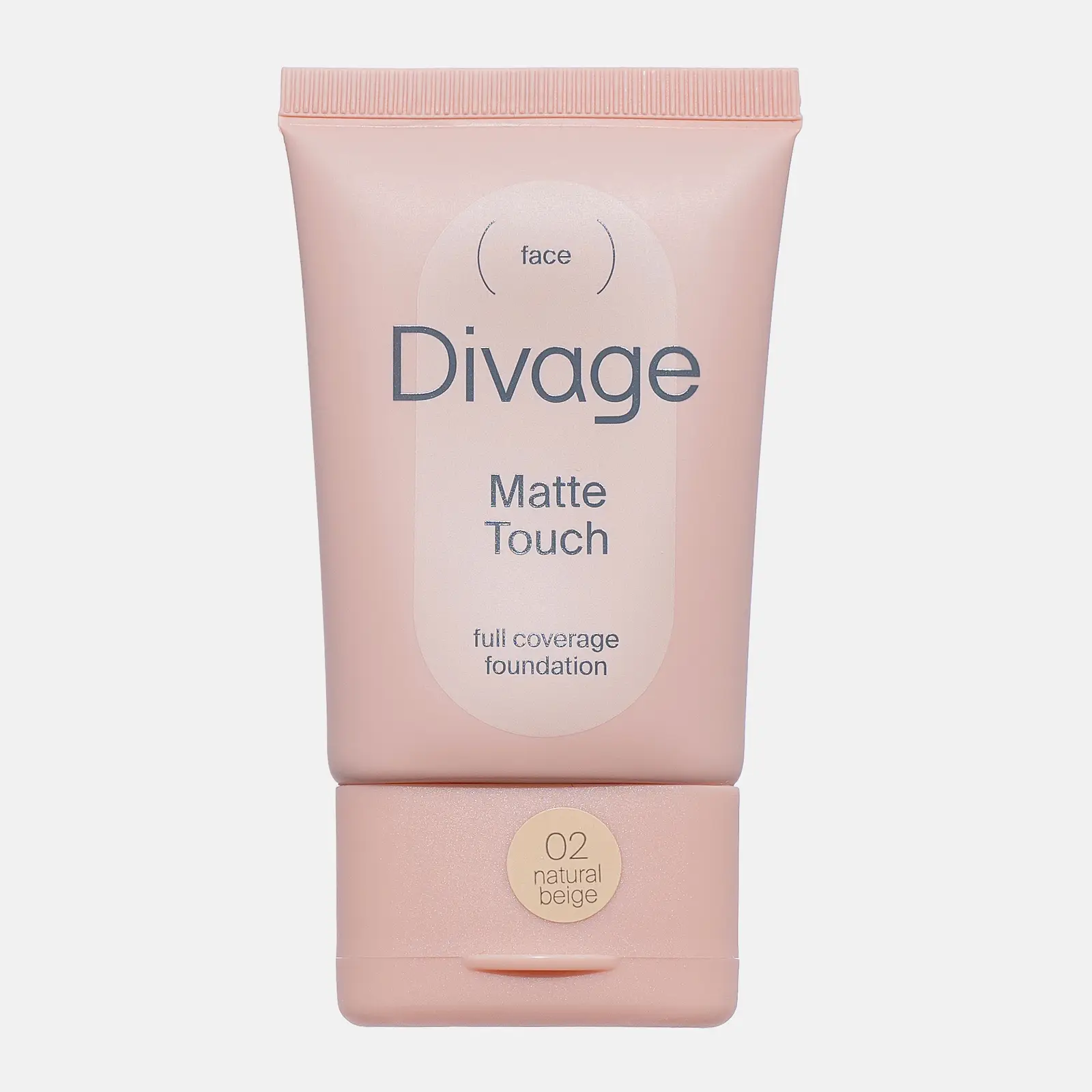 Тональный крем для лица тон 02 Натуральный бежевый Divage Matte Touch Foundation Тональный крем для лица тон 02 Натуральный бежевый Divage Matte Touch Foundation