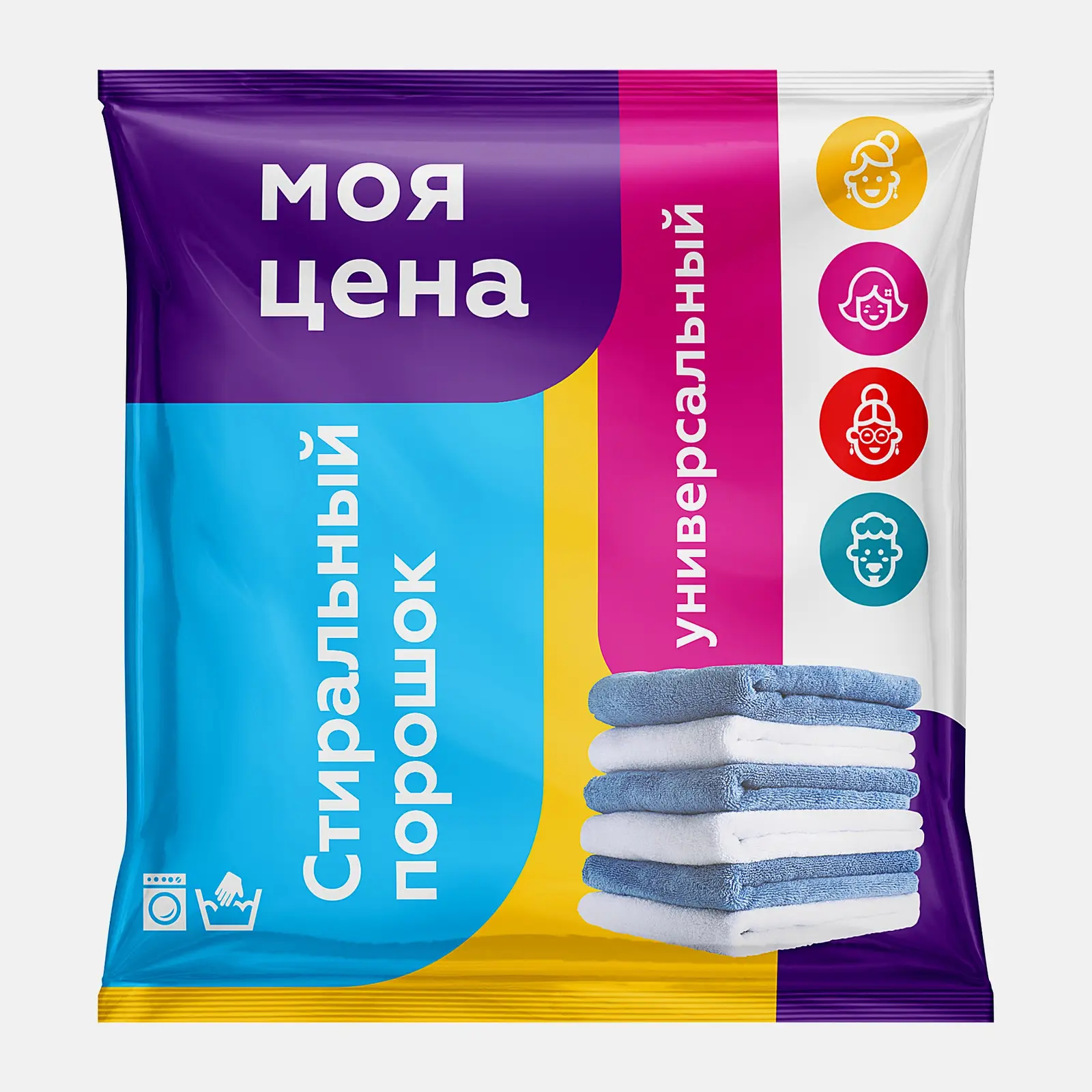 Стиральный порошок Моя цена Универсальный 350г - фото 2