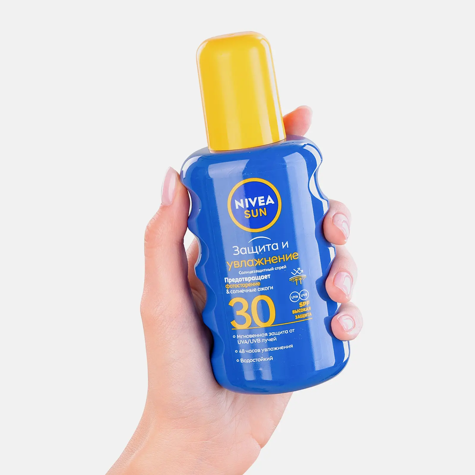 Солнцезащитный спрей SPF30 Защита и увлажнение NIVEA Sun 200мл
