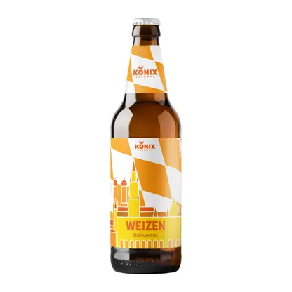 Пивной напиток Konix Hefeweizen нефильтрованное пастеризованное 4.8% 450мл