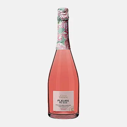 Вино игристое Fleurs du Sud розовое полусухое 11% 750мл