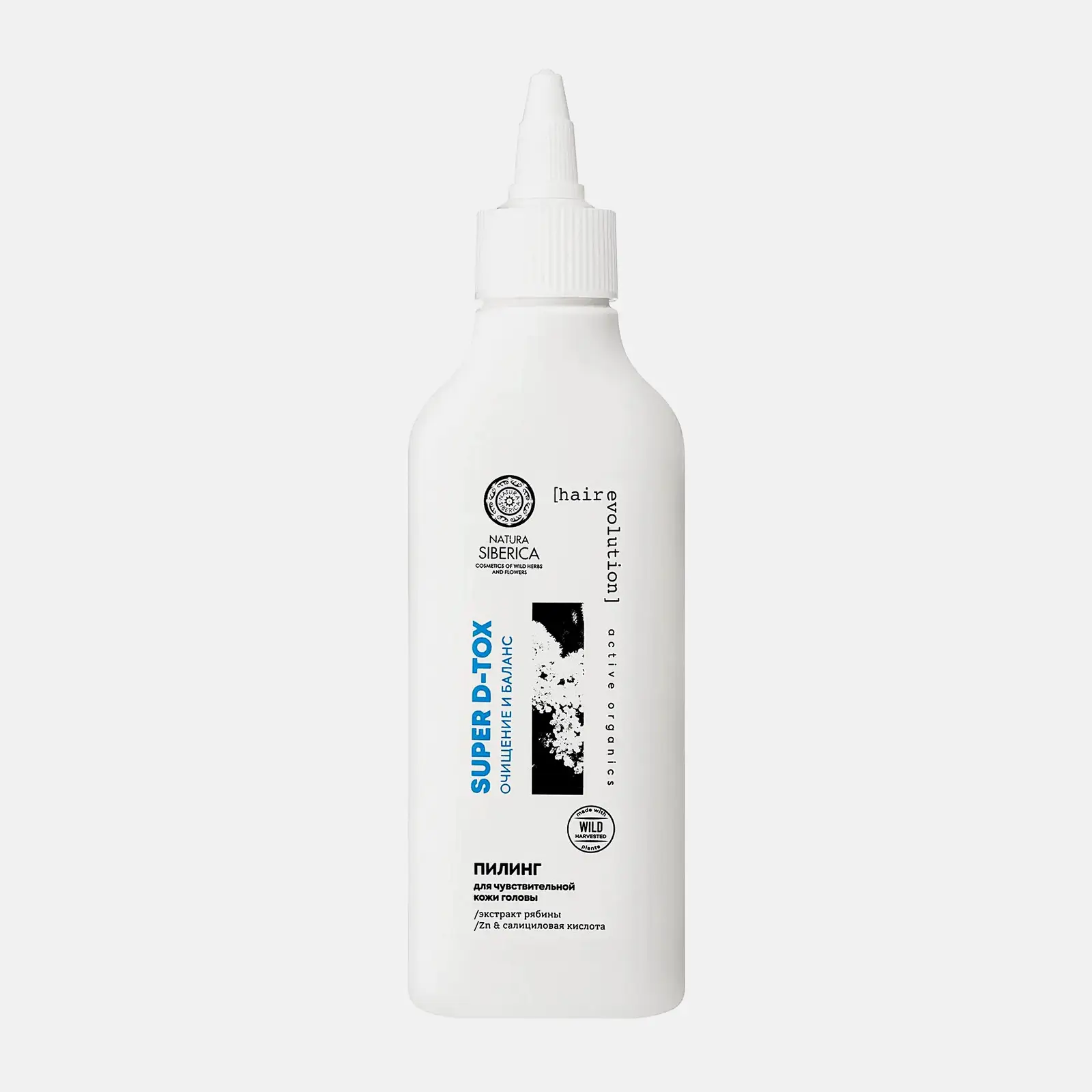 Пилинг для чувствительной кожи головы Super D-Tox Очищение и баланс Natura Siberica Hair Evolution 150мл Пилинг для чувствительной кожи головы Super D-Tox Очищение и баланс Natura Siberica Hair Evolution 150мл