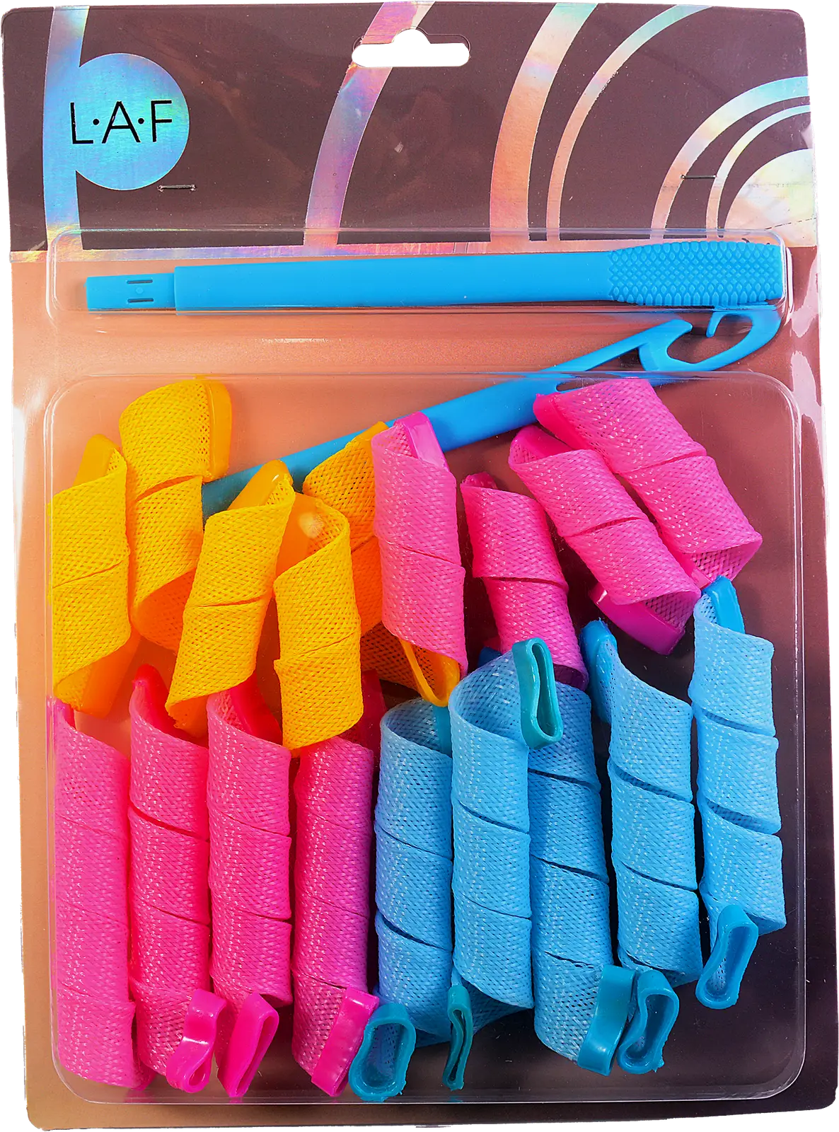 Бигуди для волос Мягкие локоны LAF 18шт в ассортименте