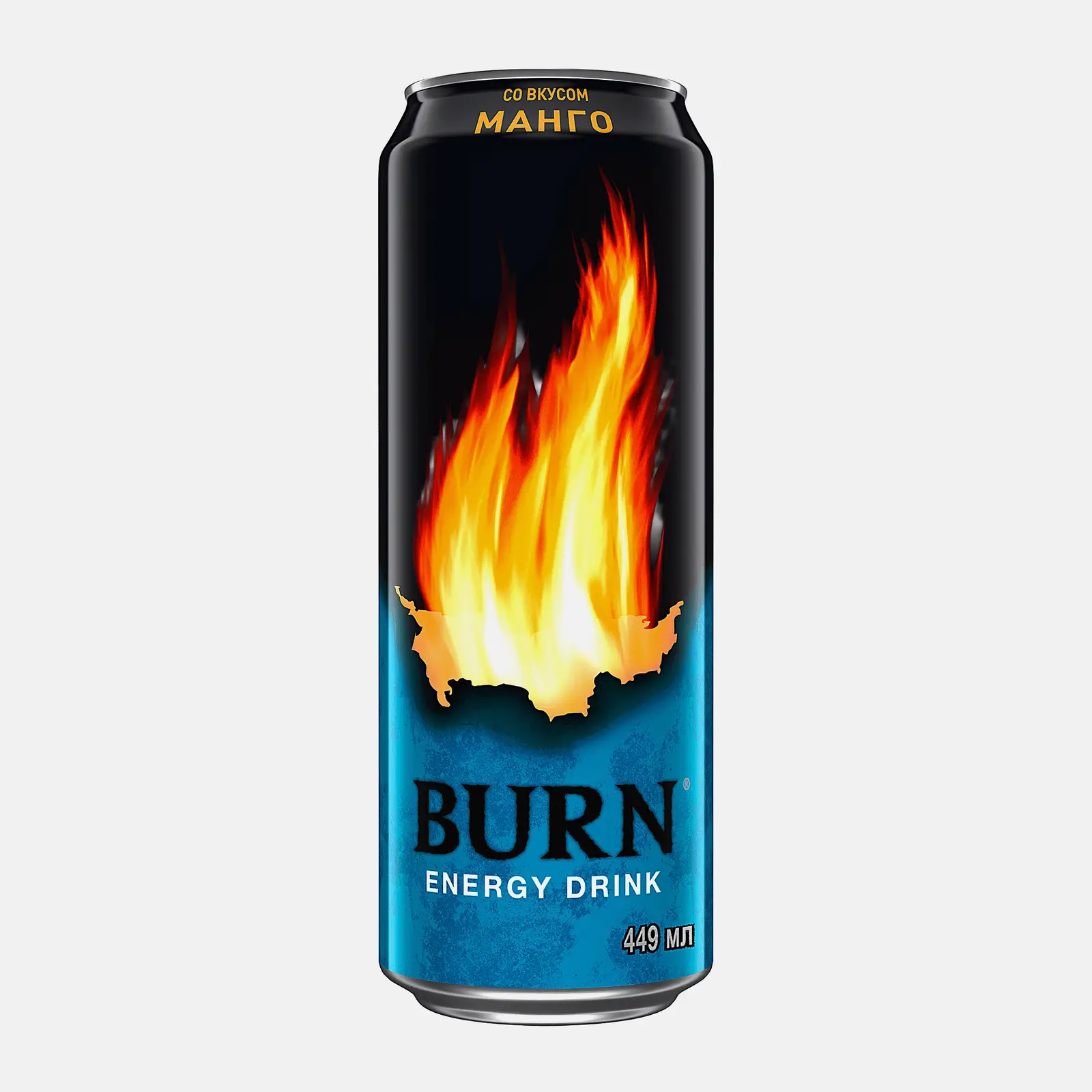 Энергетический напиток Burn Манго 449мл