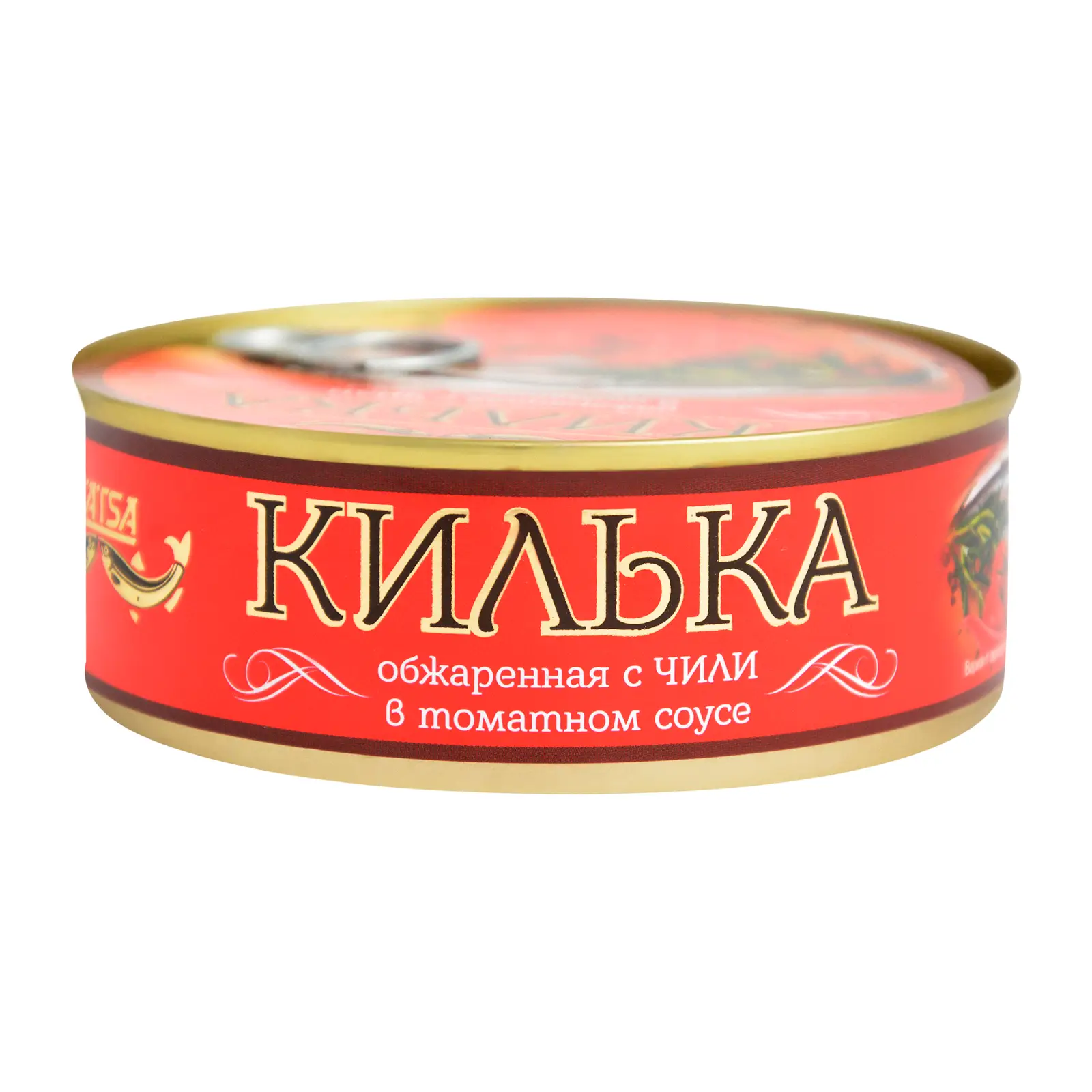 Изображение товара Килька Laatsa обжаренная с чили в томатном соусе 240г