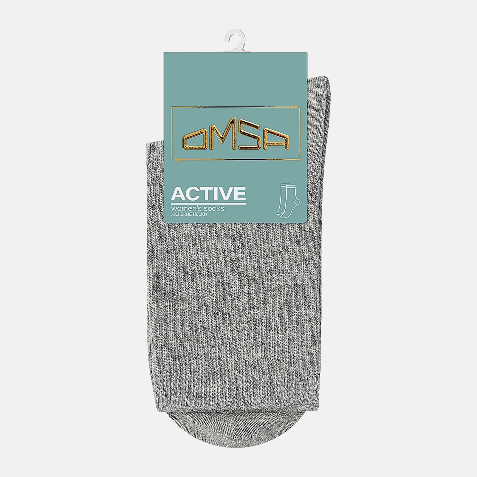 Серые носки женские р.39-41 Omsa Active Серые носки женские р.39-41 Omsa Active