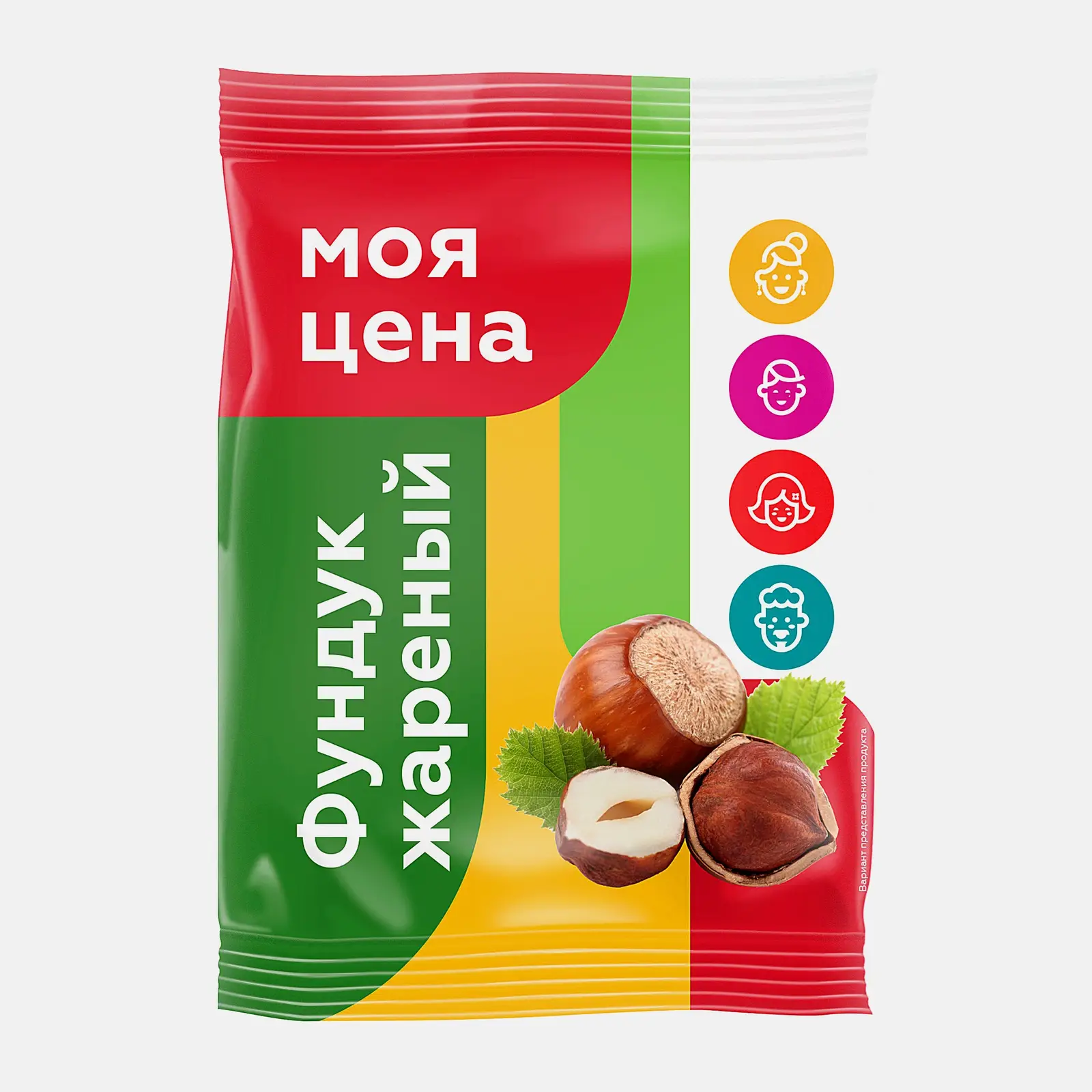 Фундук Моя цена жареный 90г - фото 2 Фундук Моя цена жареный 90г - фото 2