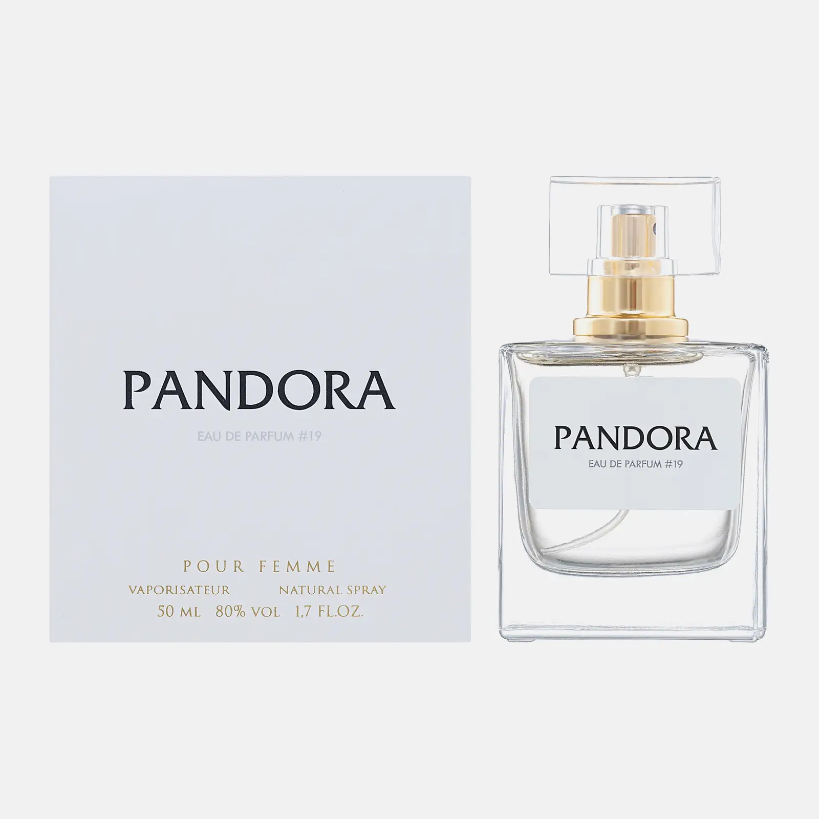 Парфюмерная вода №19 Pandora женская 50мл