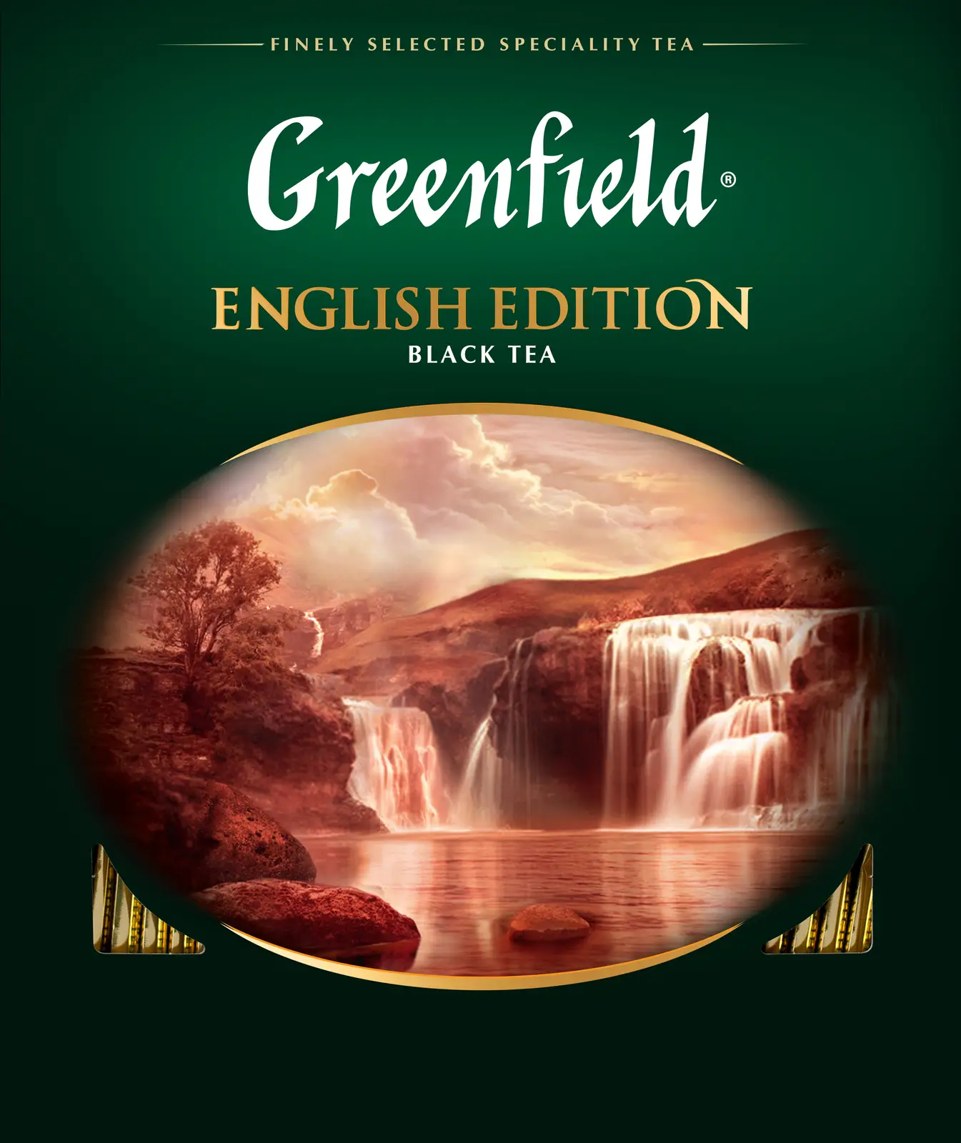 Чай черный Greenfield English Edition 100пак — в каталоге на сайте сети  Магнит | Всеволожск