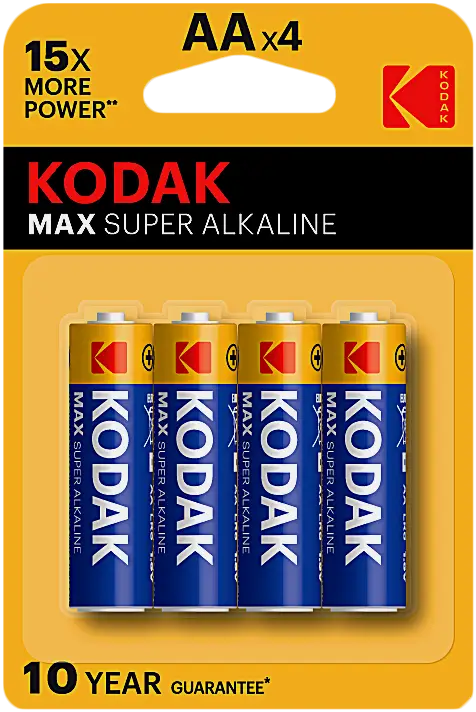 Батарейки Kodak Max Super АА 4шт Батарейки Kodak Max Super АА 4шт