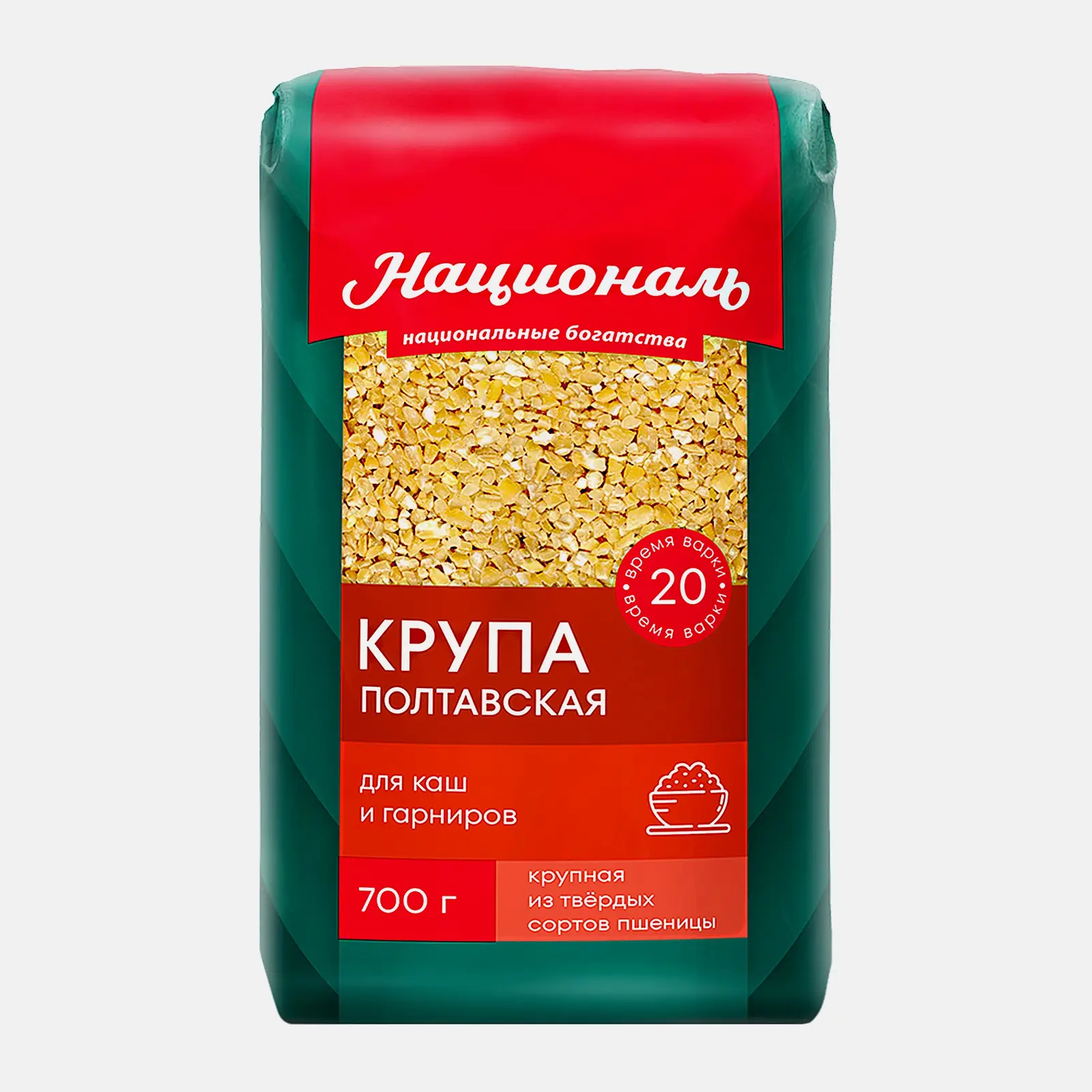 Крупа Националь пшеничная Полтавская 700г