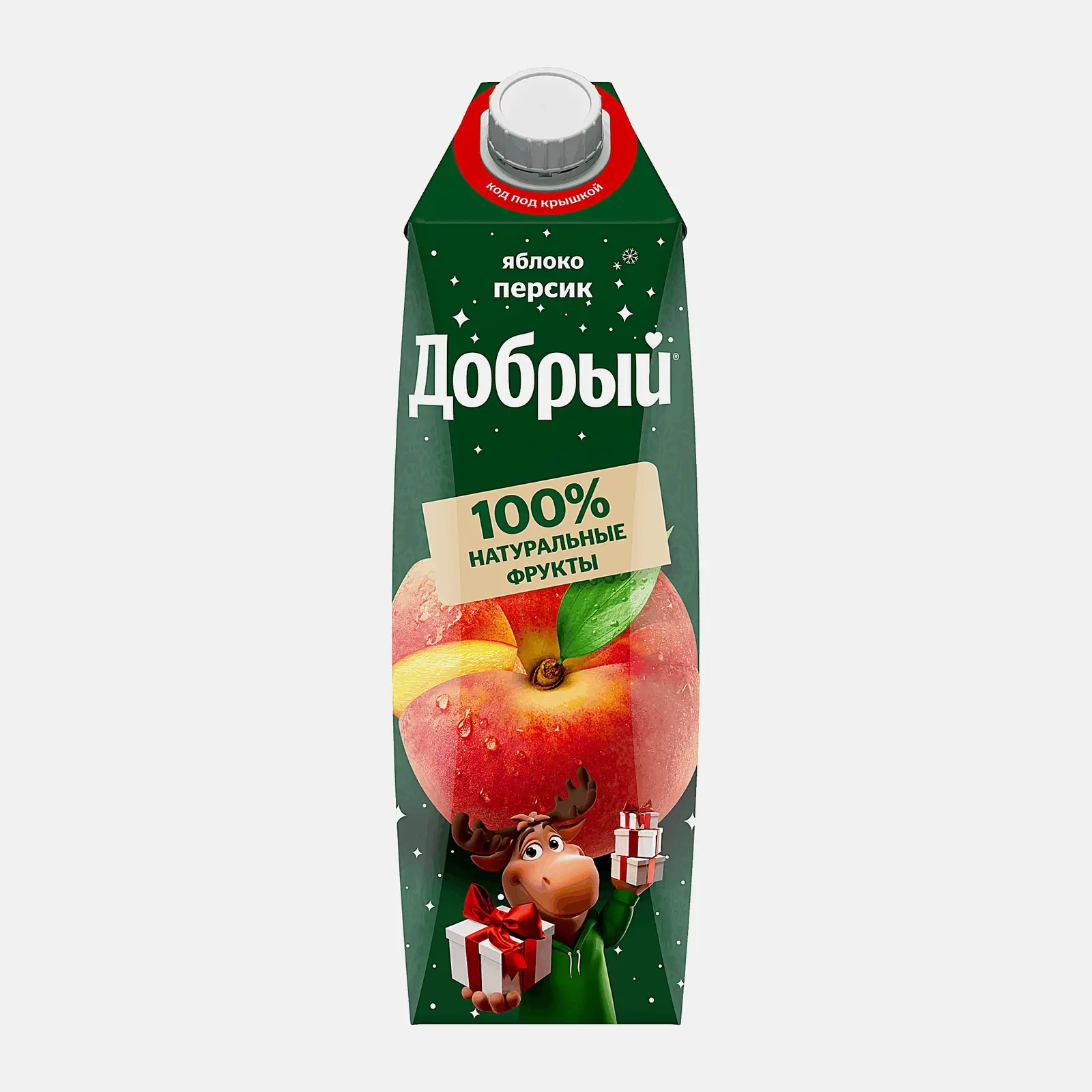 Напиток сокосодержащий Добрый Яблоко-персик 1л