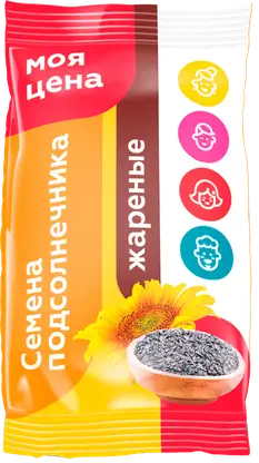 Изображение товара Семечки подсолнечника Моя цена жареные 100г