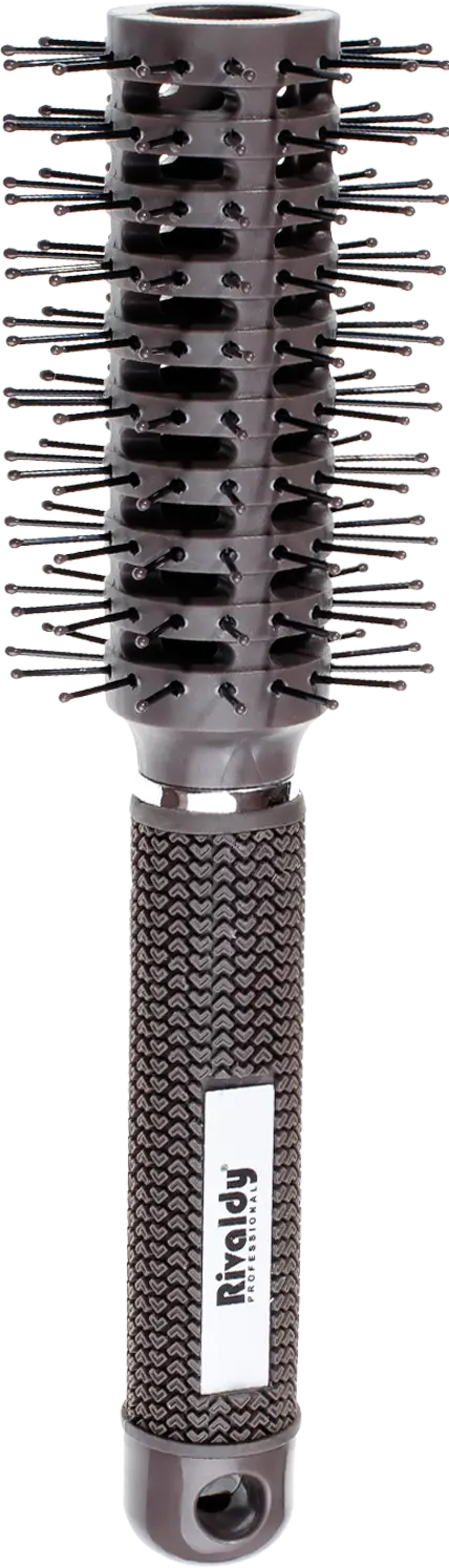 Расческа-брашинг Магнат Brown СМ6861 d-4.5см 79г