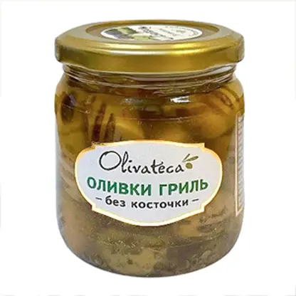 Изображение товара Оливки на гриле без косточки Olivateca 160г