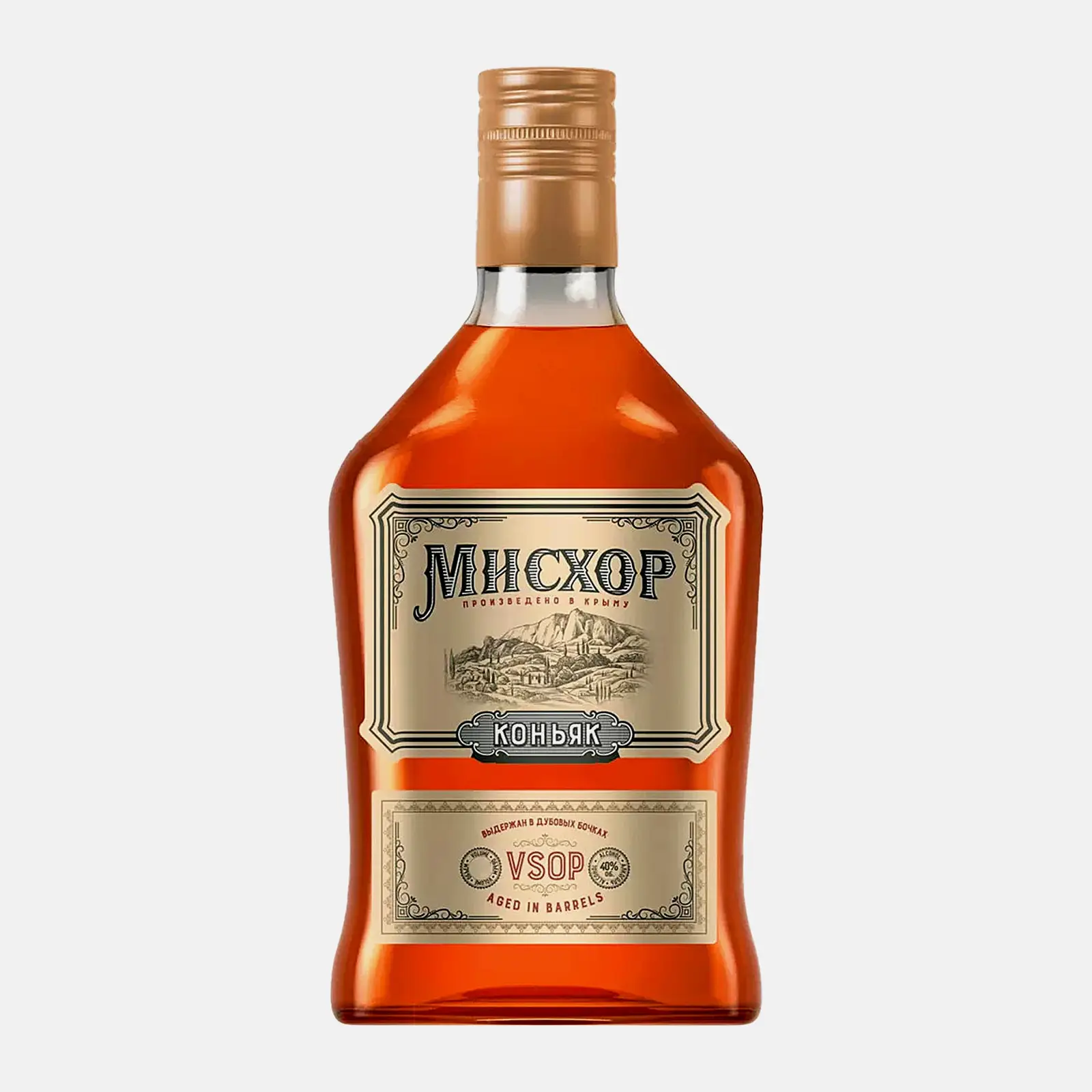 Коньяк 5 лет выдержки Мисхор 40% 250мл Коньяк 5 лет выдержки Мисхор 40% 250мл
