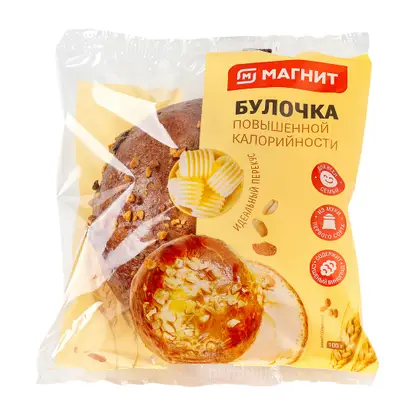 Изображение товара Булочка повышенной калорийности Магнит 100г