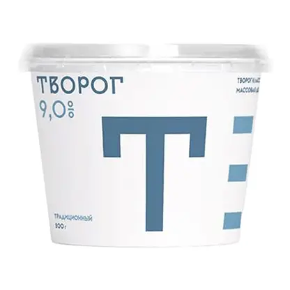 Изображение товара Творог Братья Чебурашкины 9% 200г