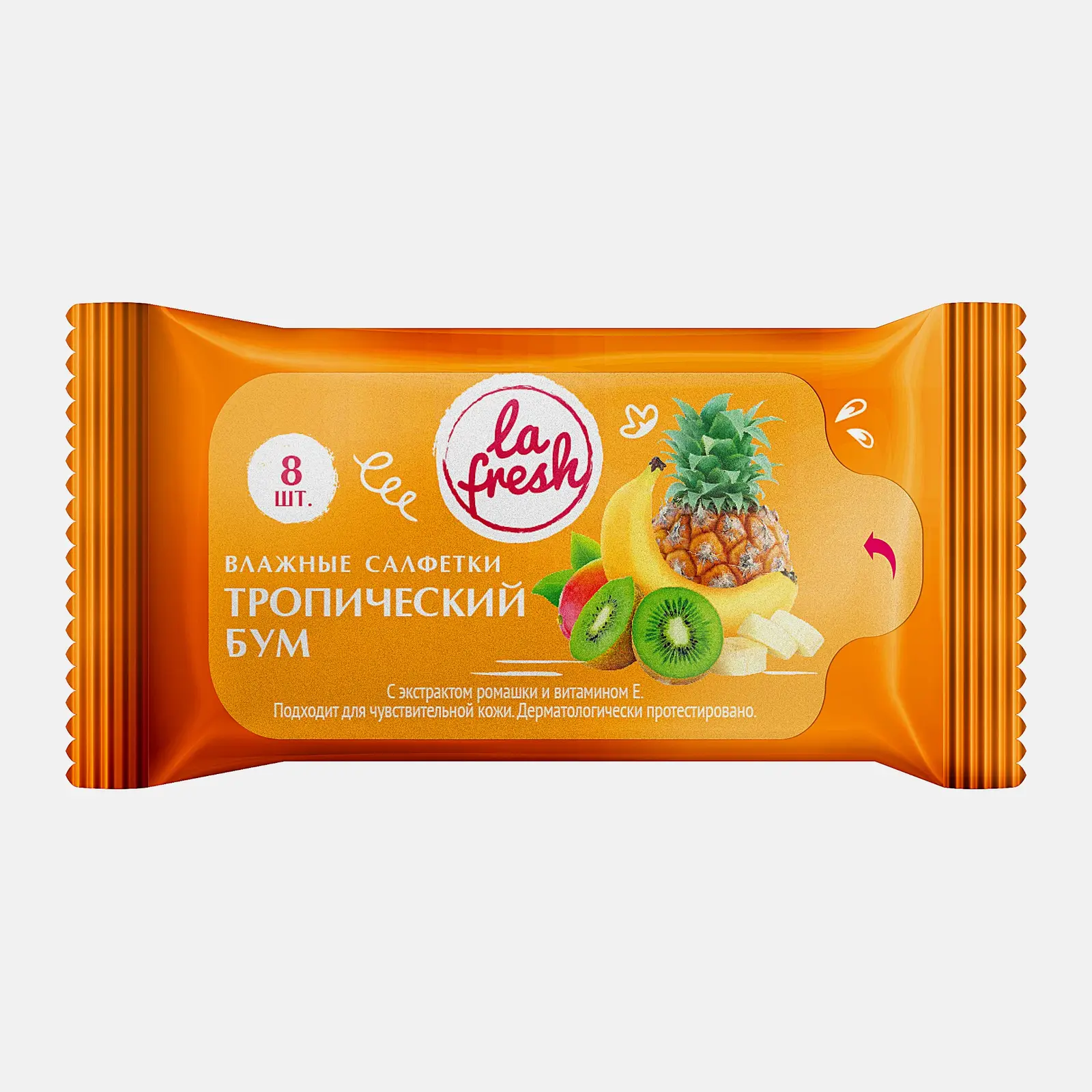 Салфетки влажные La Fresh универсальные 8шт в ассортименте