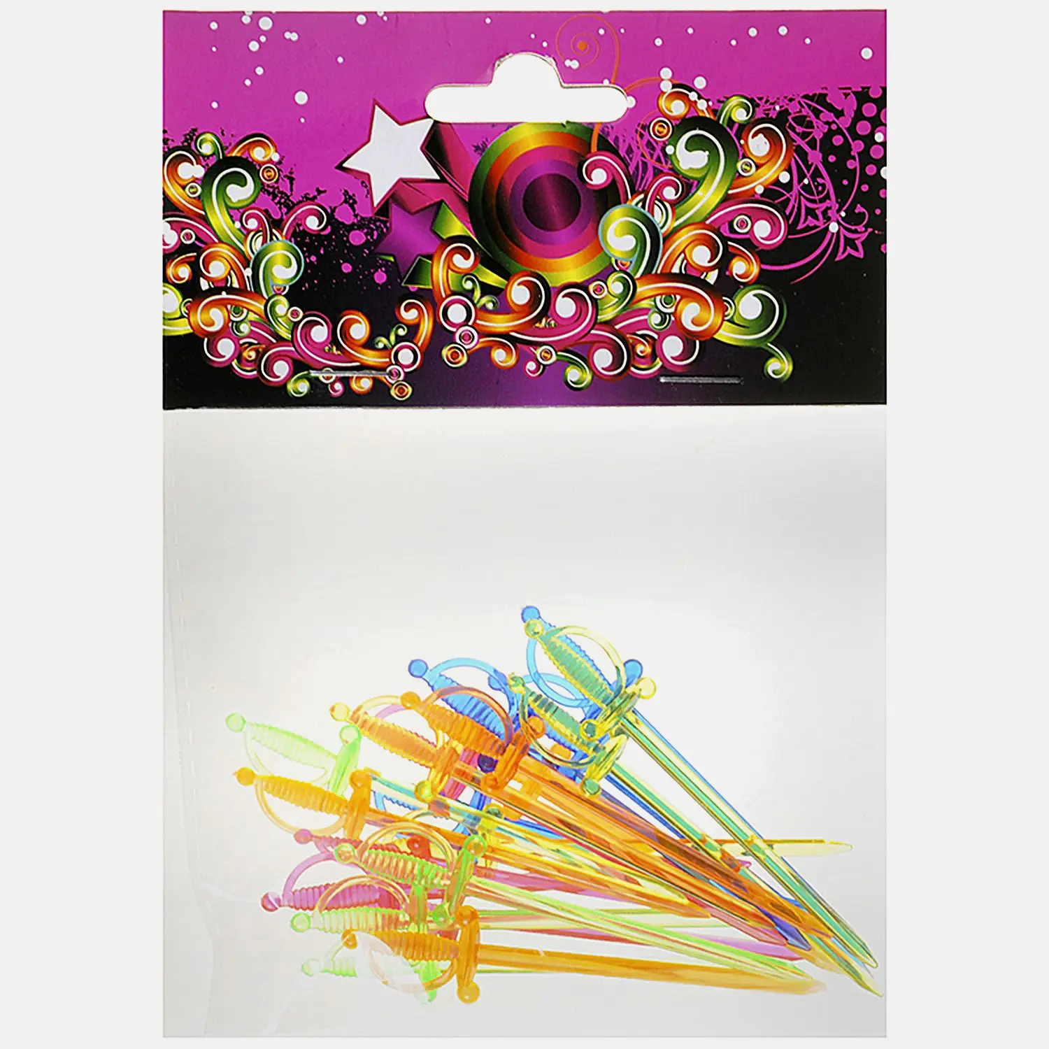 Изображение товара Декоративные пики 7см 20шт в ассортименте