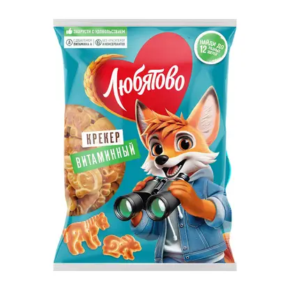 Изображение товара Крекер Витаминный Любятово 300г