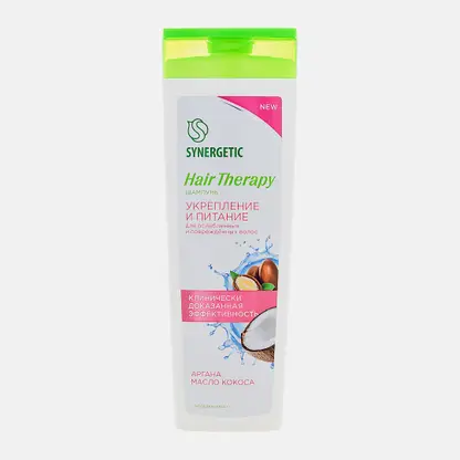 Шампунь Synergetic Hair Therapy укрепление и питание 400мл