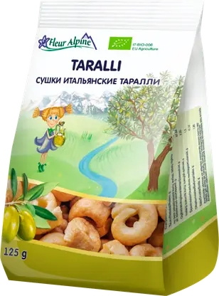 Изображение товара Сушки Fleur Alpine итальянские Таралли 125г