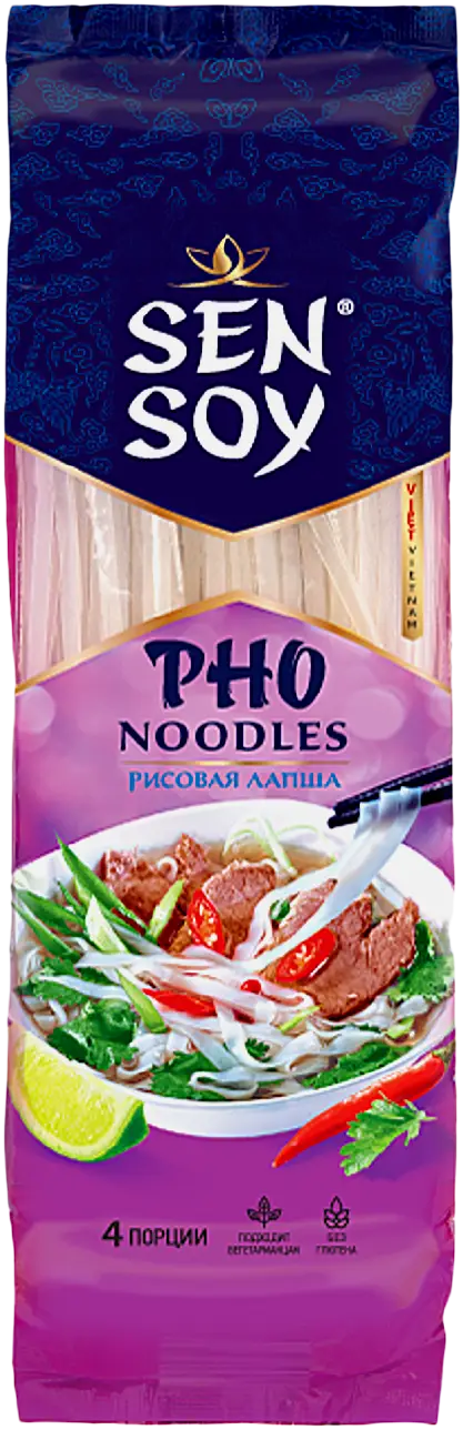 Лапша Sen Soy Fo-Kho рисовая 200г