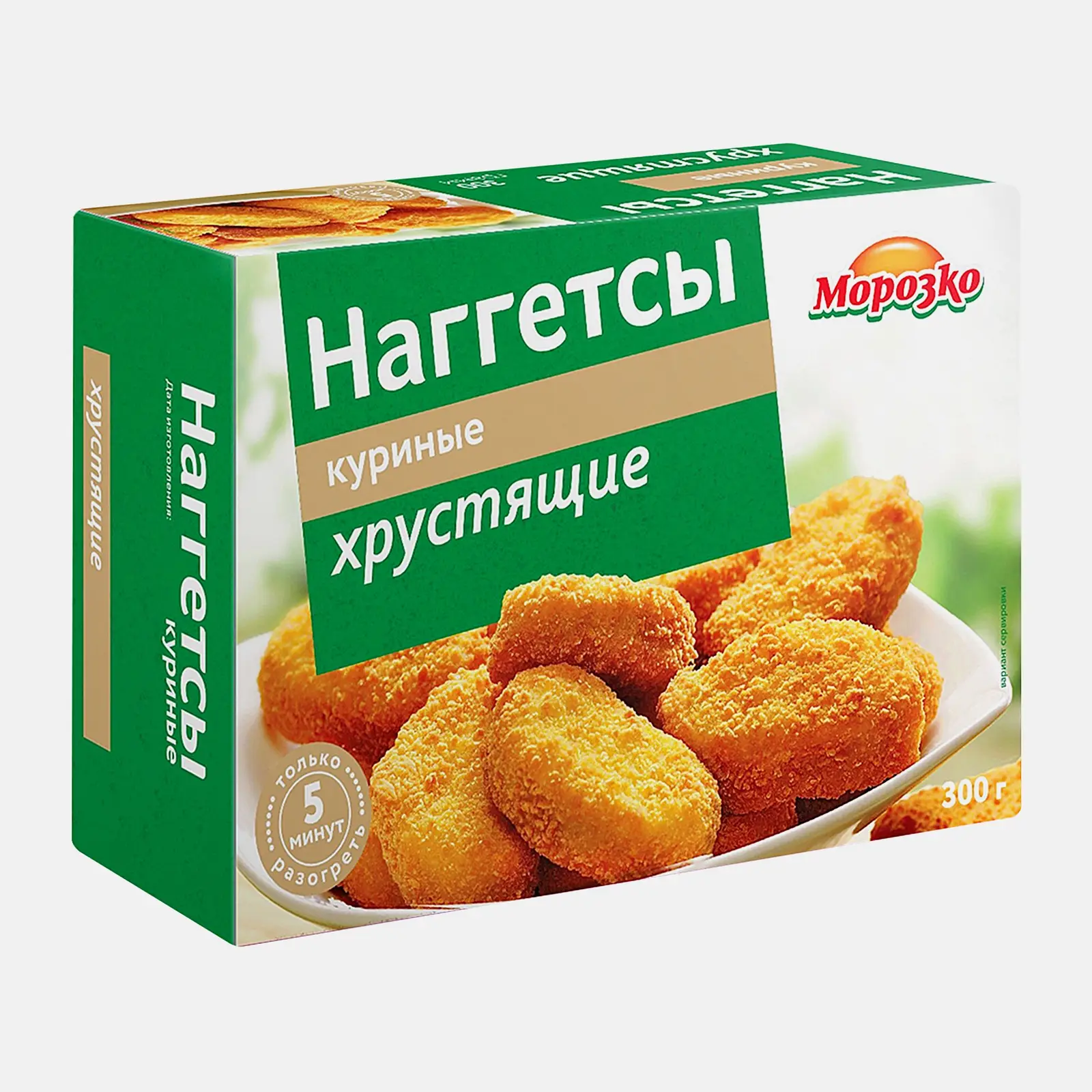 Наггетсы Морозко Хрустящие куриные 300г - фото 2