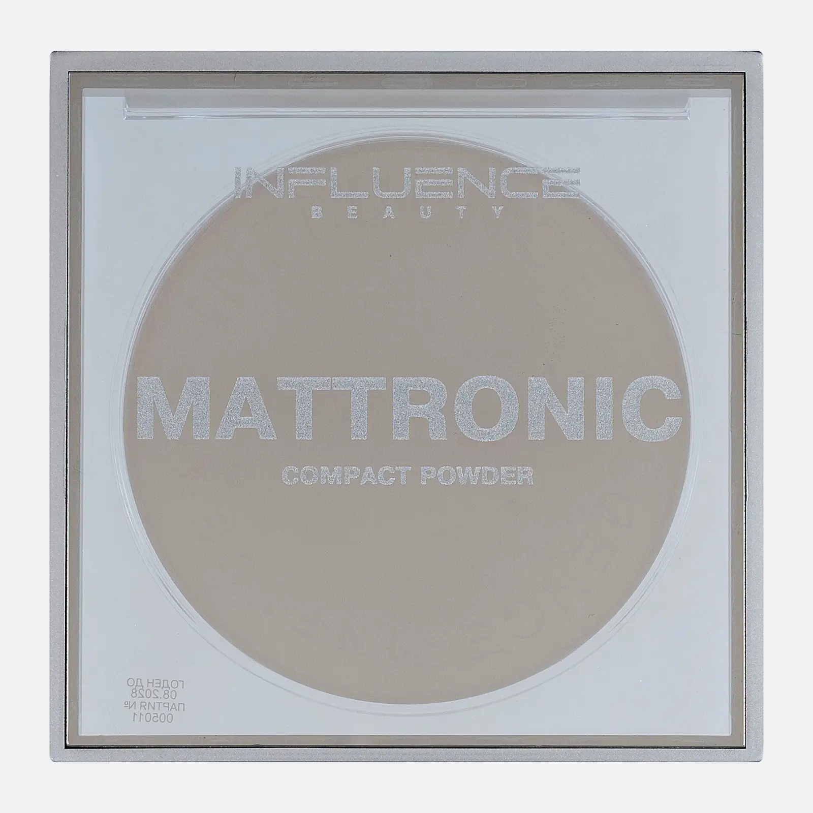 Компактная пудра для лица тон 02 Светло-бежевый Influence Beauty Mattronic - фото 4