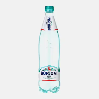Вода Borjomi минеральная лечебно-столовая газированная 750мл