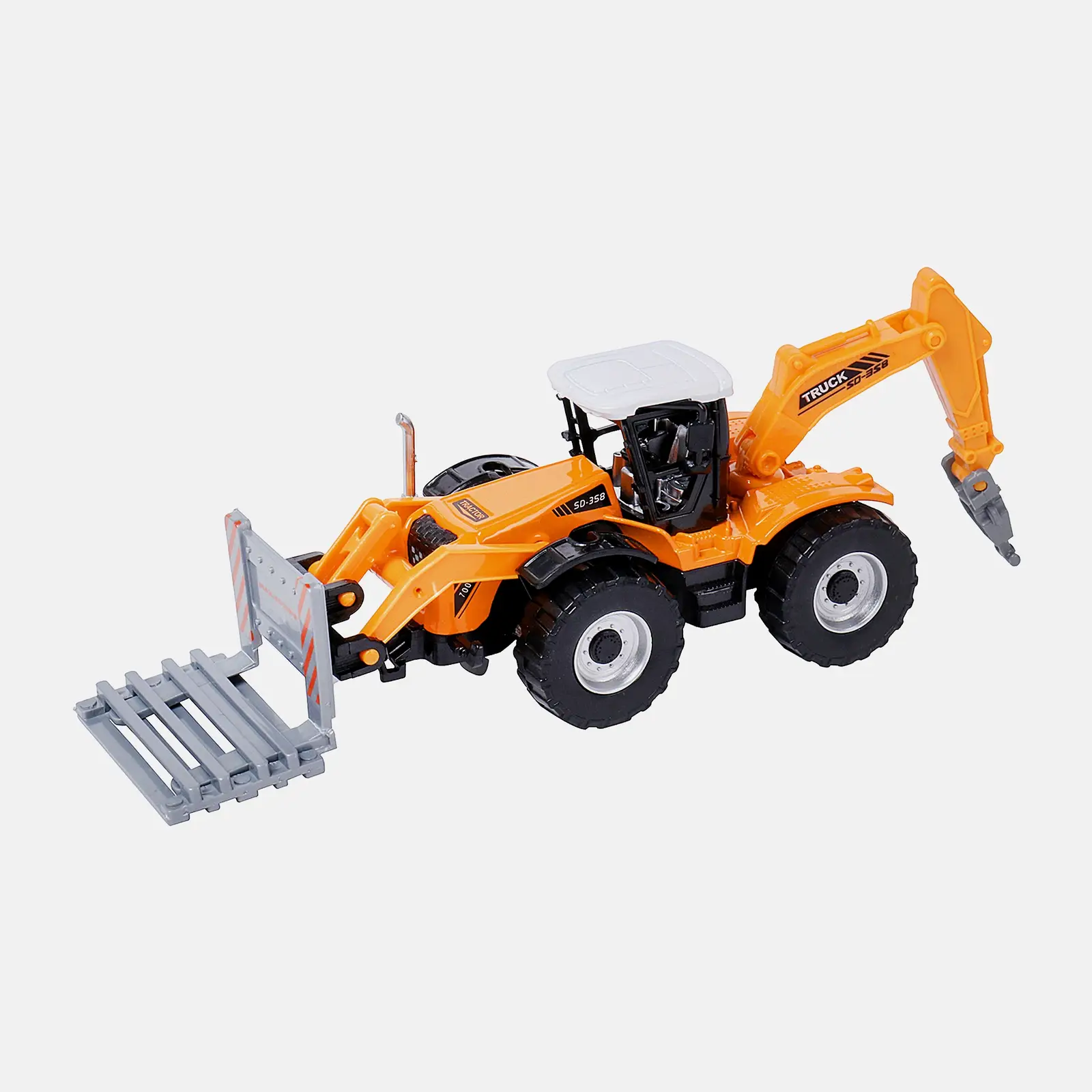 Игрушка YB326350 Машинка строительная техника металлическая в ассортименте - фото 12