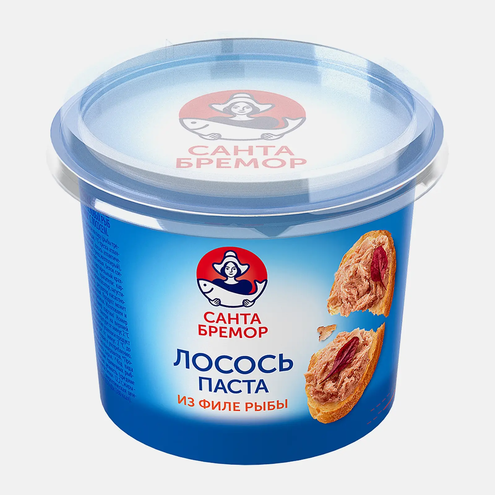 Изображение товара Паста из филе лосося Санта Бремор 140г - рыбная закуска и деликатес