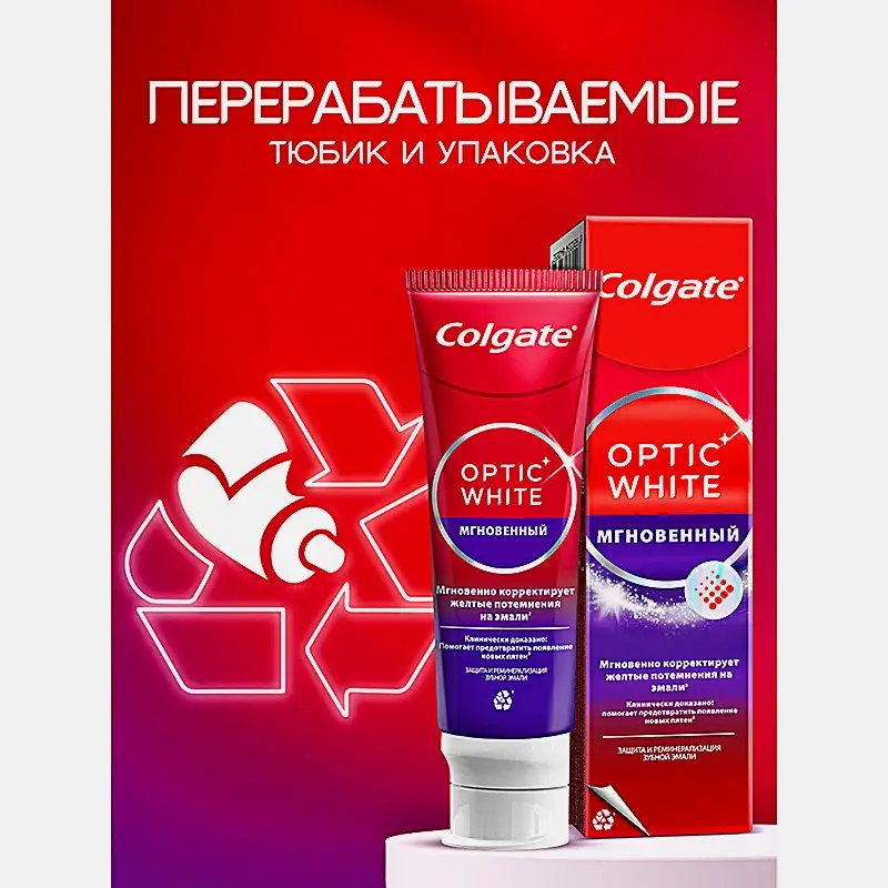 Зубная паста Optic White Colgate 75мл - фото 6
