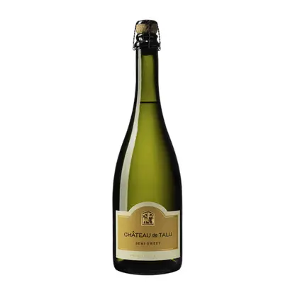 Вино Шато де Талю белое игристое полусладкое 13% 750мл