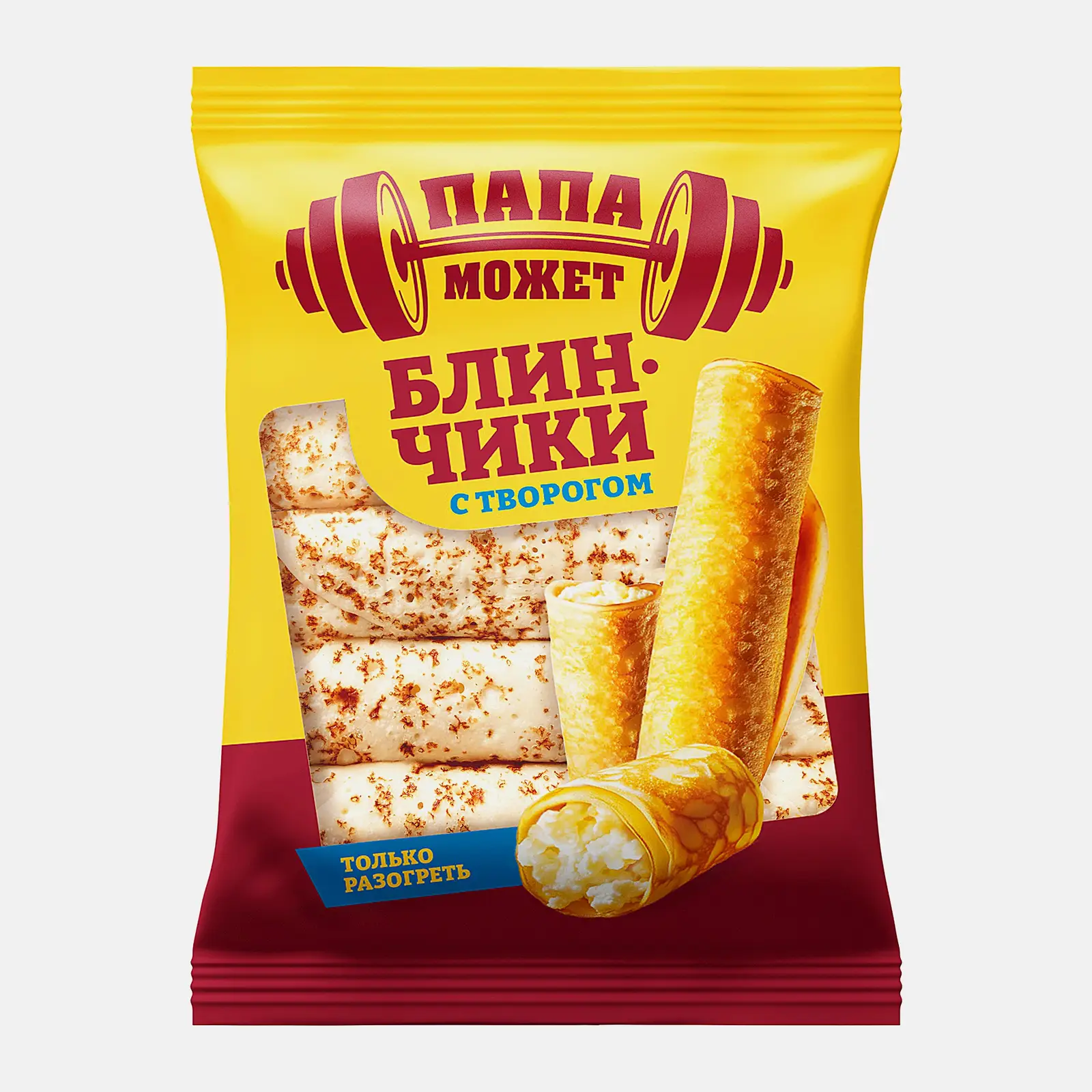 Изображение товара Блинчики Папа может с творогом 300г - вкусные и нежные