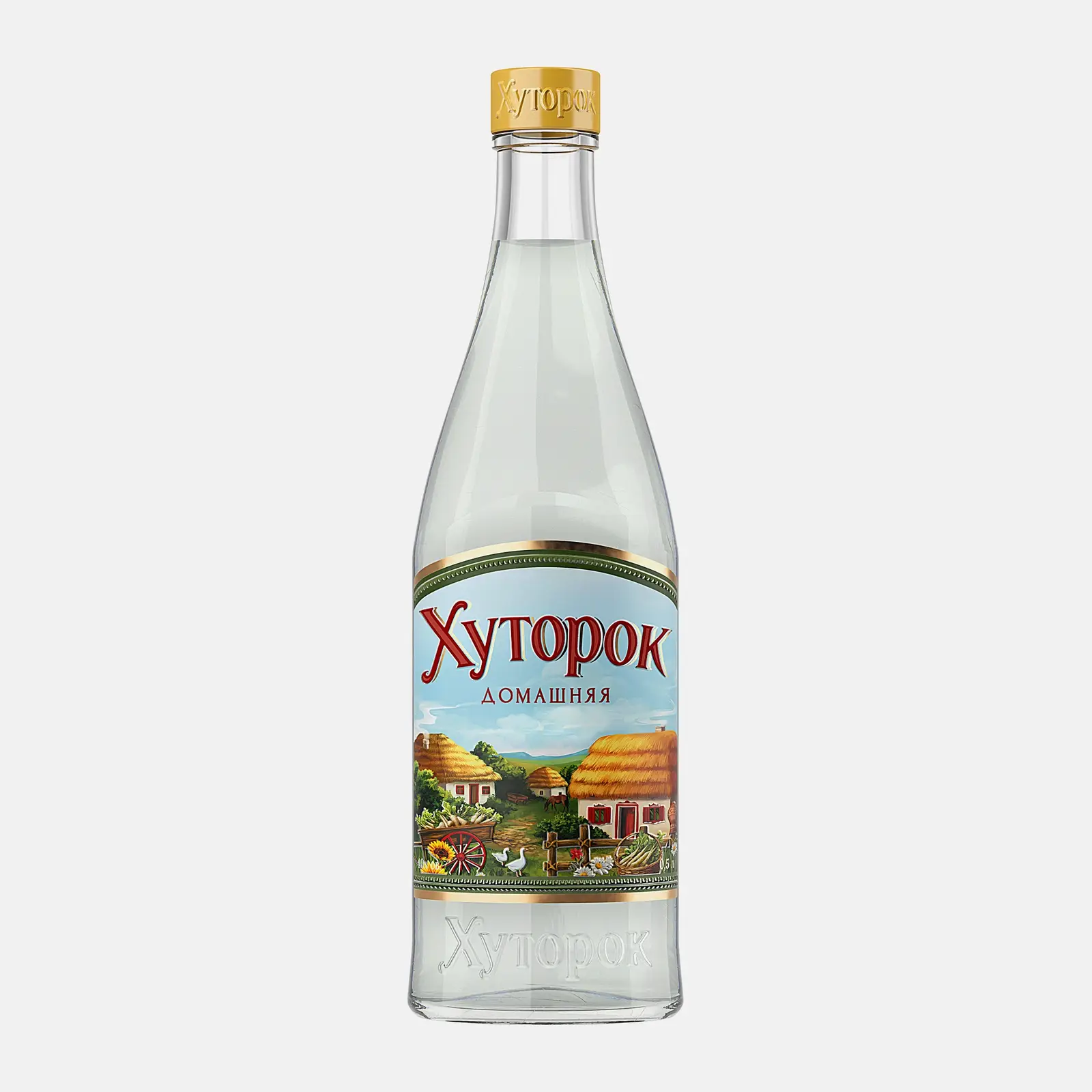 Водка Хуторок Душевная 40% 500мл Водка Хуторок Душевная 40% 500мл