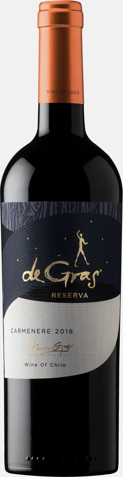 Вино de Gras Reserva Карменер красное сухое 13.5% 750мл - фото 2