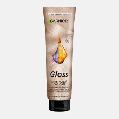 Тонирующий бальзам для волос тон Сандинавский блонд Garnier Gloss 150мл