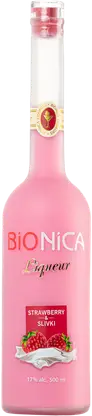 Ликер Bionica Strawberry&Slivki 17% 500мл