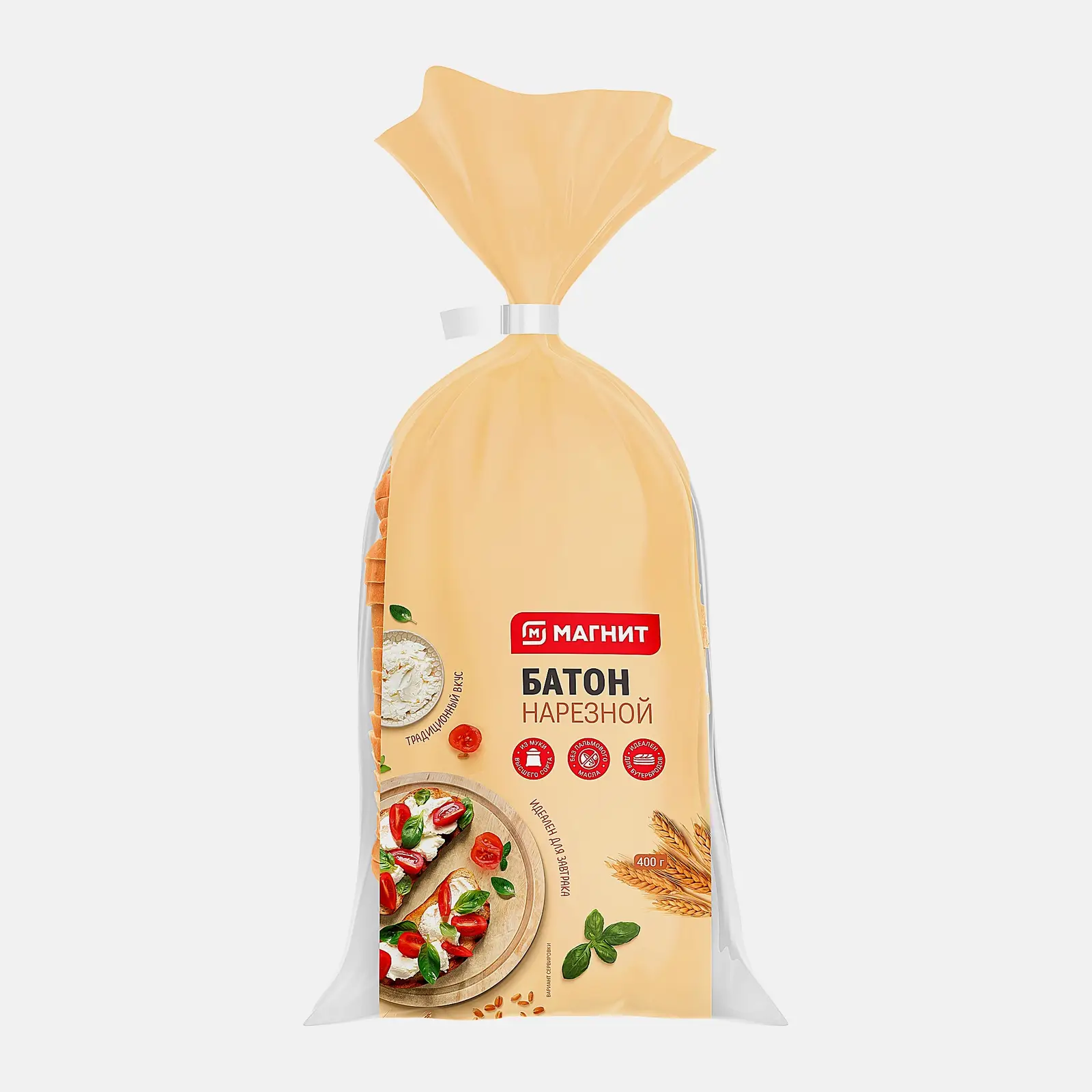 Изображение товара Батон нарезной Магнит 400г
