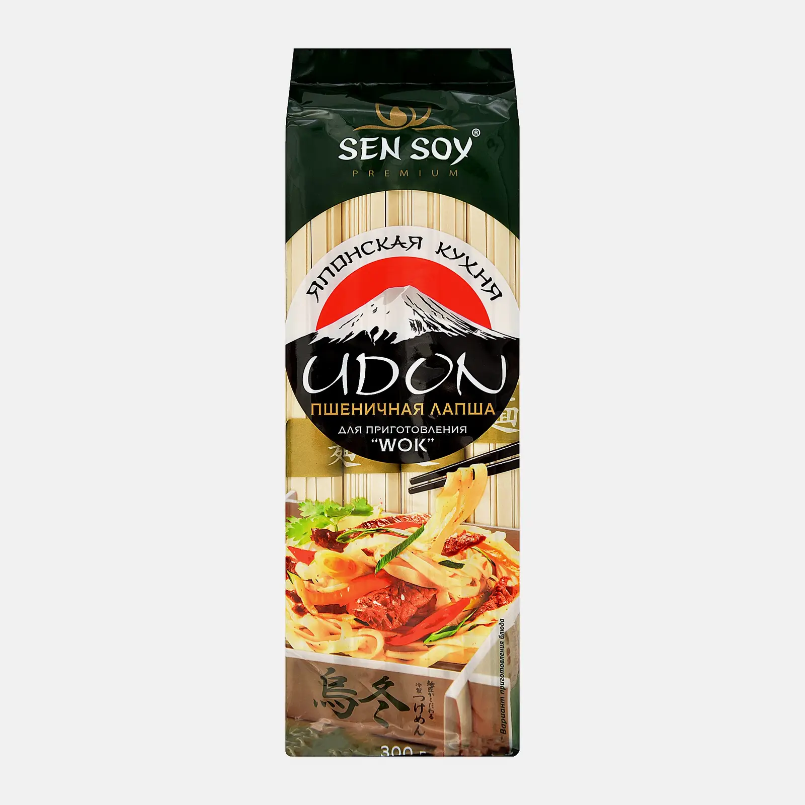 Изображение товара Лапша Sen Soy Udon пшеничная 300г японская лапша для супов вока