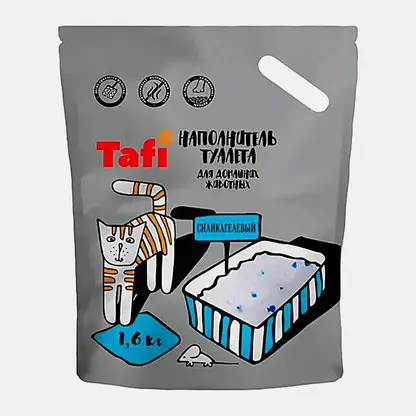 Наполнитель силикагелевый Tafi 3.8л