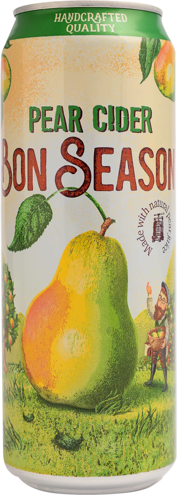 Сидр Pear сладкий Bon Season 4.5% 430мл