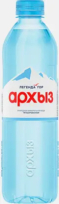 Вода Легенда гор Архыз минеральная природная негазированная 1л